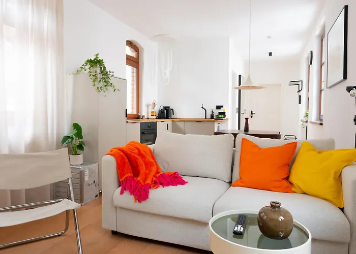 Aesthetische & Helle Design Apartments, Leipzig-altlindenau