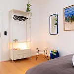 Aesthetische & Helle Design Apartments, Leipzig-altlindenau ライプツィヒ