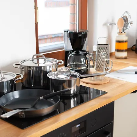 Appartamento Aesthetische & Helle Design Apartments, Leipzig-altlindenau Lipsia