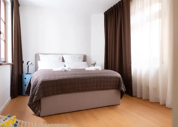 Aesthetische & Helle Design Apartments, Leipzig-altlindenau 莱比锡