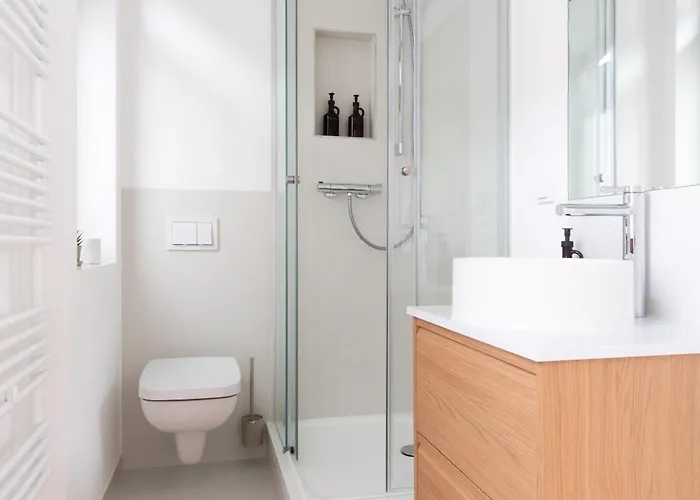 ästhetische&helle Design Apartments, Leipzig-altlindenau