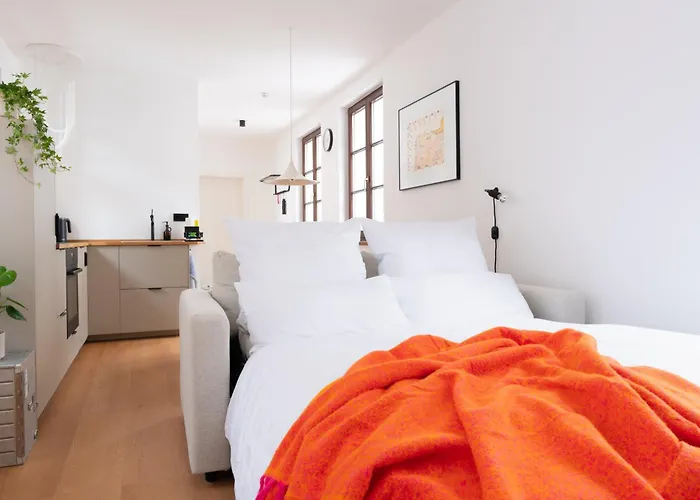 Appartamento Aesthetische & Helle Design Apartments, Leipzig-altlindenau