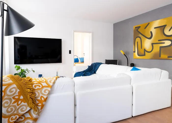 Appartement ästhetische&helle Design Apartments, Leipzig-altlindenau *