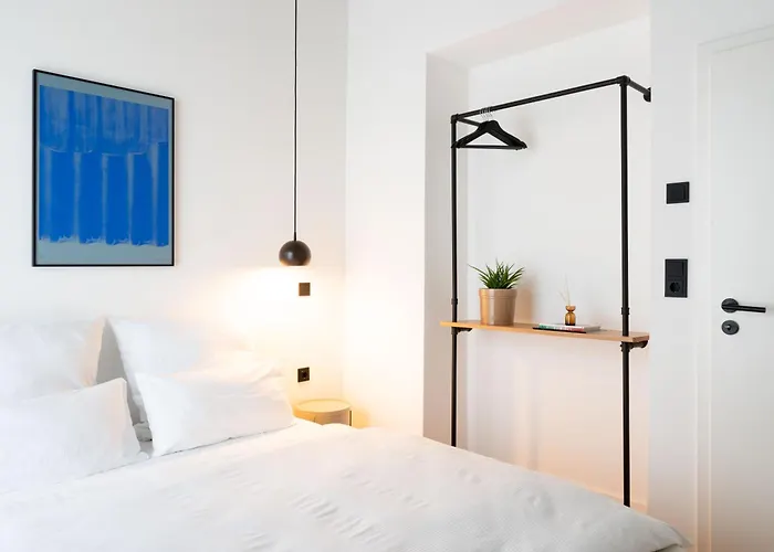 Aesthetische & Helle Design Apartments, Leipzig-altlindenau 莱比锡